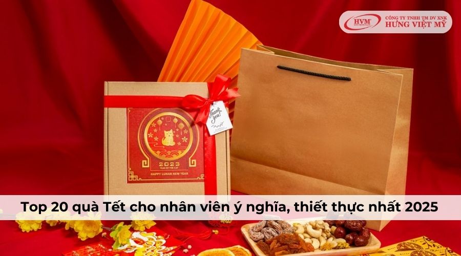 Top 20 quà Tết cho nhân viên ý nghĩa, thiết thực nhất 2025