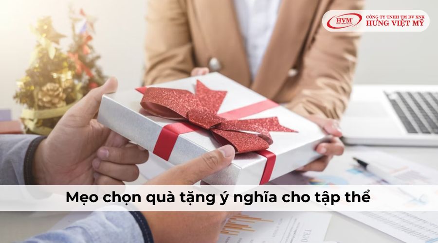 Mẹo chọn quà tặng ý nghĩa cho tập thể