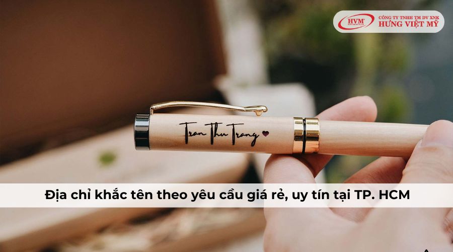 Hưng Việt Mỹ là địa chỉ khắc tên theo yêu cầu giá rẻ, uy tín tại TP. HCM