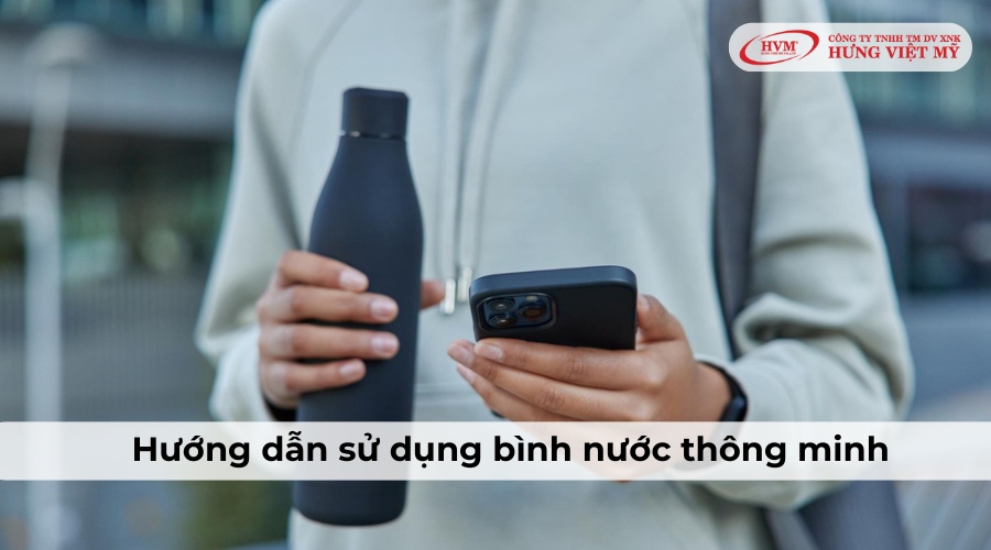 Cách sử dụng bình nước thông minh hiệu quả