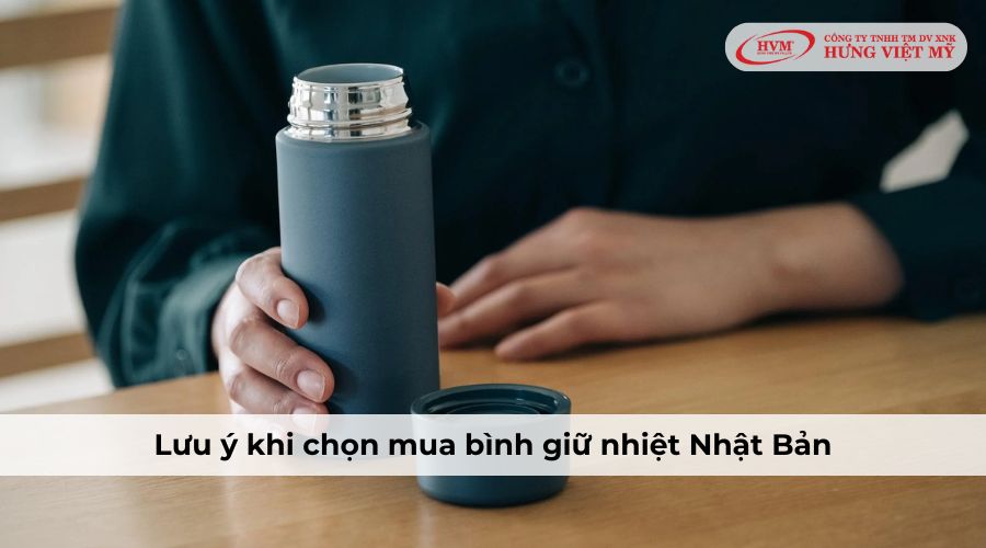 Lưu ý khi chọn mua bình giữ nhiệt Nhật Bản