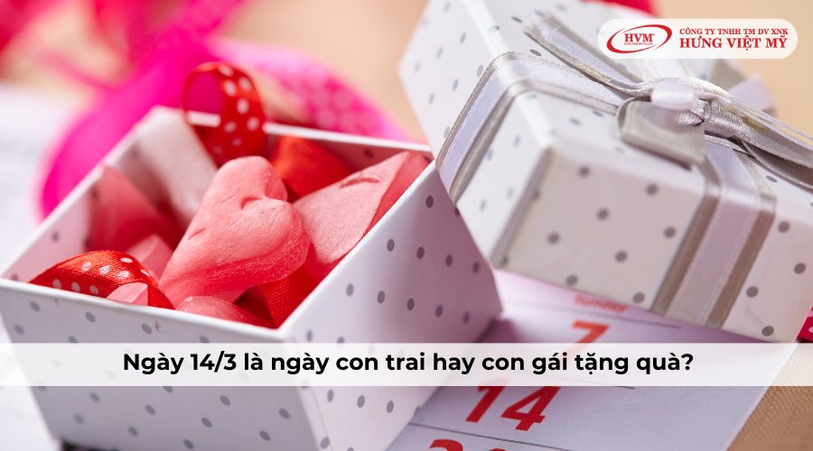 Ngày 14/3 là ngày con trai hay con gái tặng quà​?