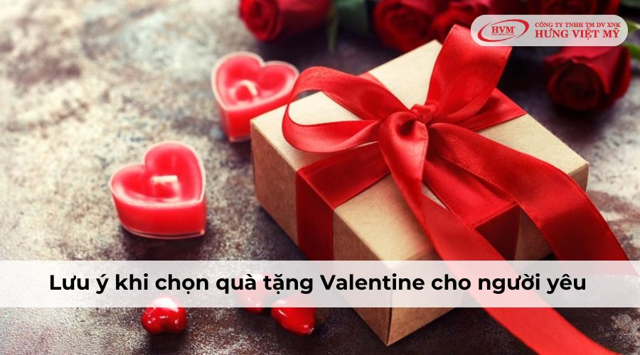 Lưu ý khi chọn quà tặng Valentine cho người yêu