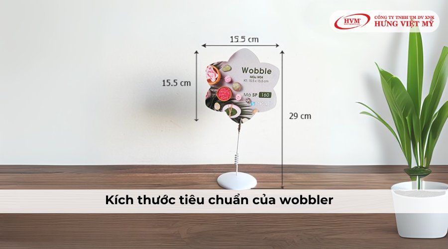 Kích thước tiêu chuẩn của wobbler