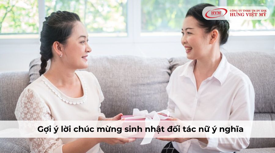 Gợi ý lời chúc mừng sinh nhật đối tác nữ ý nghĩa