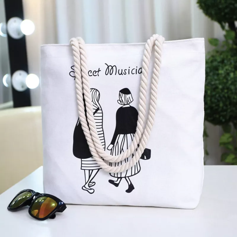 Túi Canvas Quai Dây Thừng - TC 007