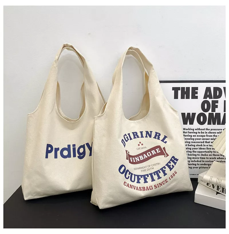 Túi Tote Canvas Mềm, Tiện Lợi - TC 006