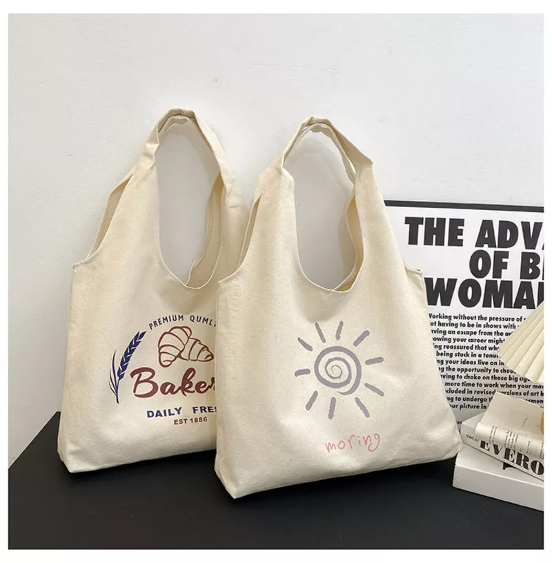 Túi Tote Canvas Mềm, Tiện Lợi - TC 006