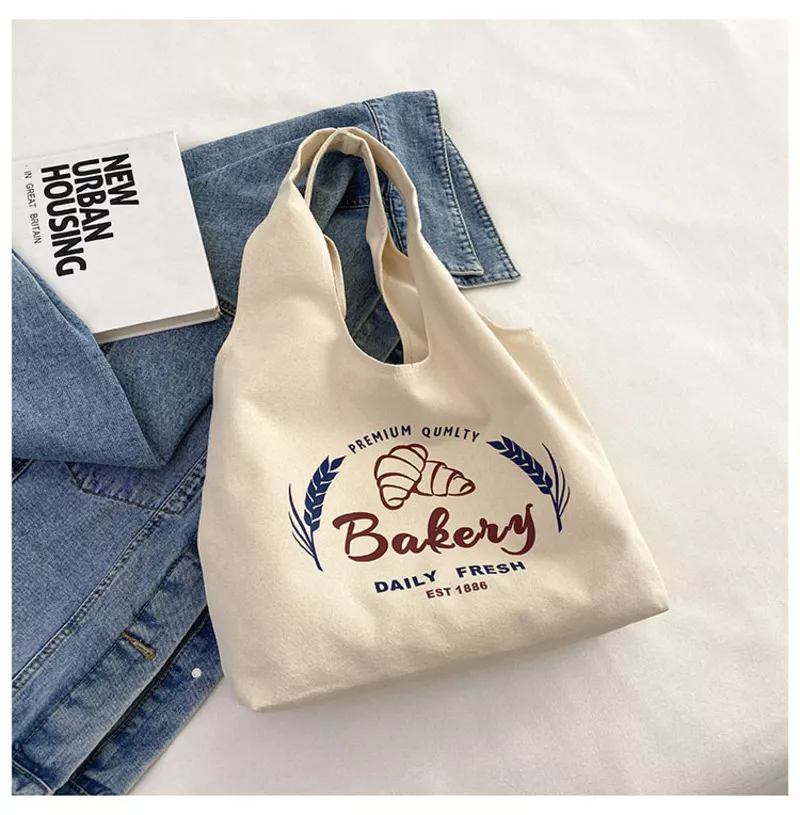 Túi Tote Canvas Mềm, Tiện Lợi - TC 006