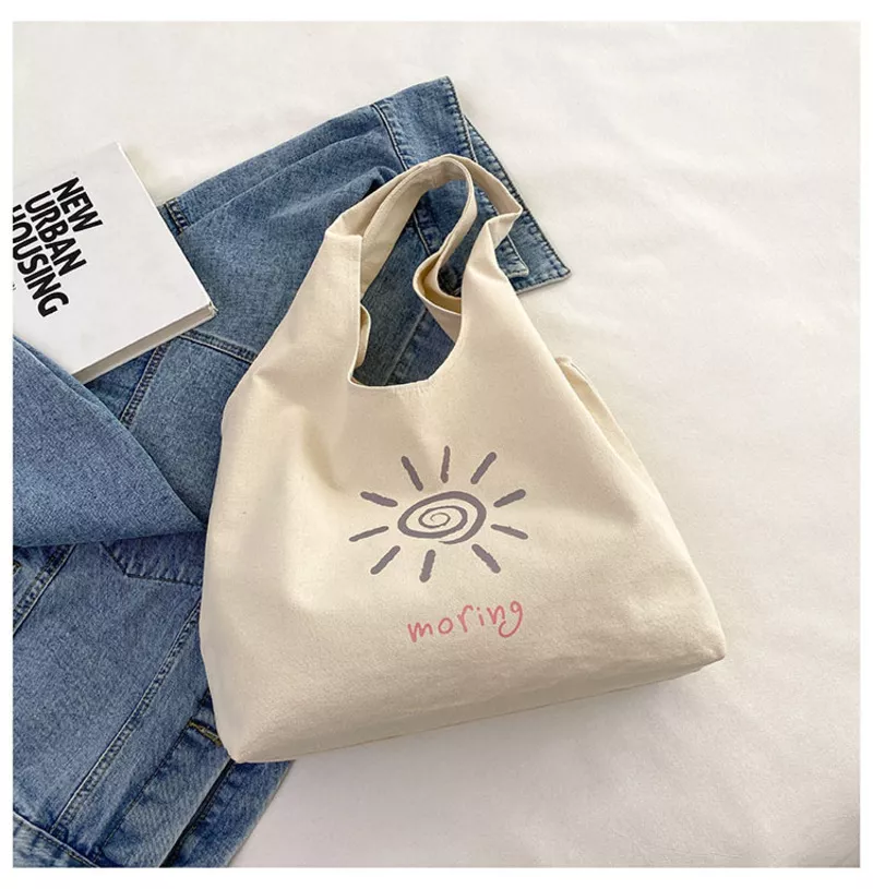 Túi Tote Canvas Mềm, Tiện Lợi - TC 006