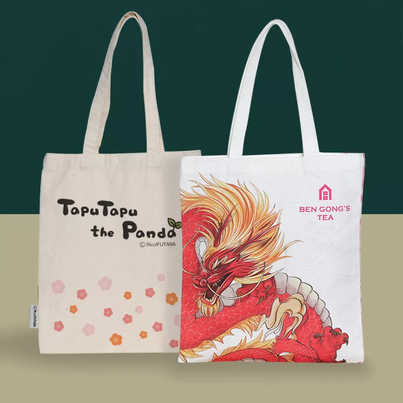 Túi Vải Bố Họa Tiết Vintage - TB 005