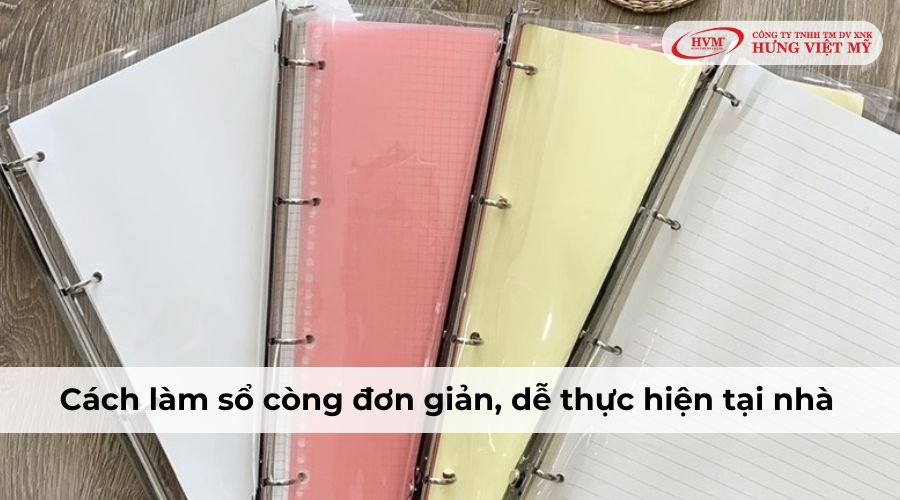 sổ bìa còng