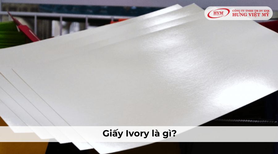 giấy ivory là gì