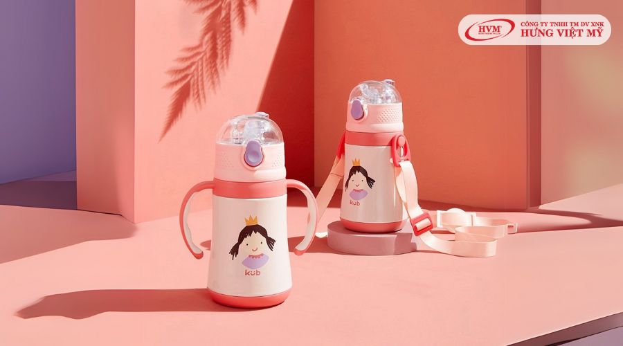 bình giữ nhiệt cho bé có ống hút​