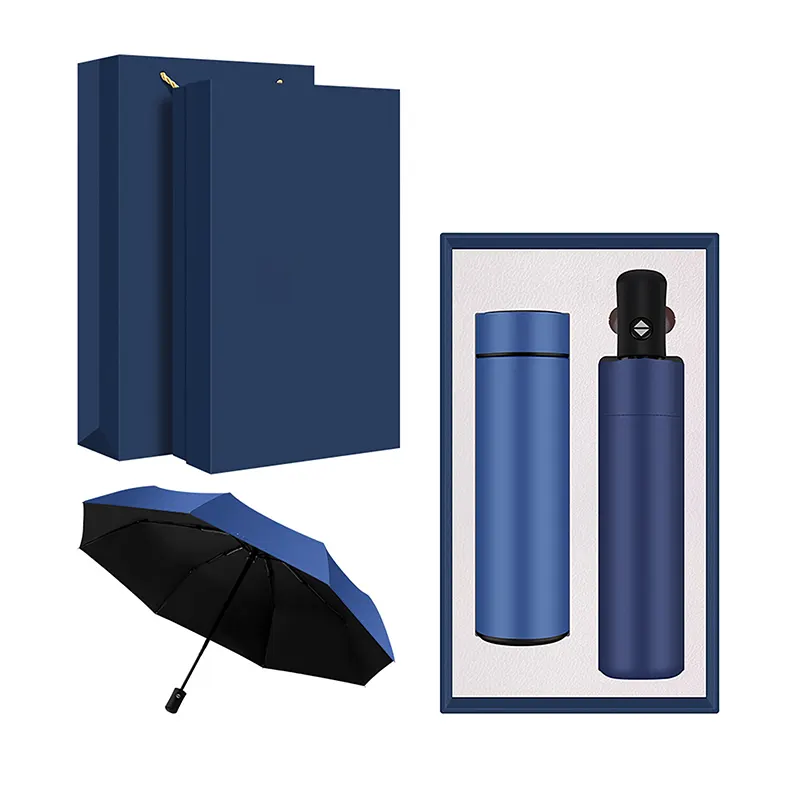 GS 010 - GIFTSET (Bình Giữ Nhiệt + Dù + Pin Sạc)