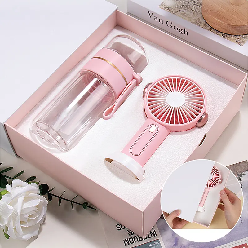 GS 012 - GIFTSET (Bình Giữ Nhiệt + Ô Dù + Quạt)