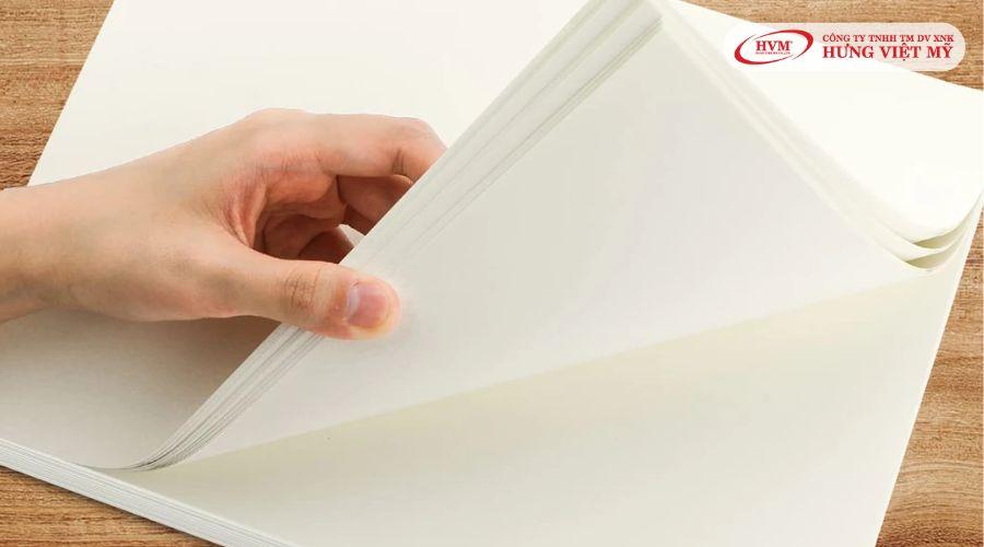Chất liệu giấy Ivory