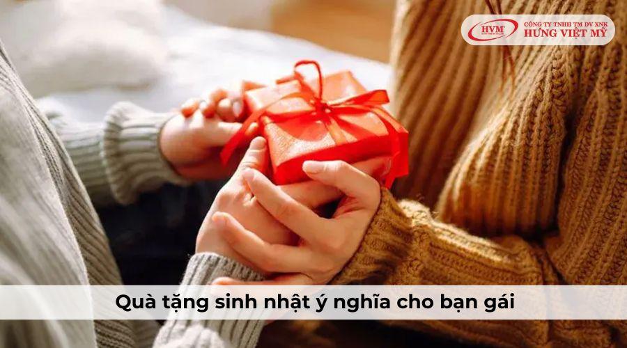 Quà sinh nhật ý nghĩa cho bạn gái