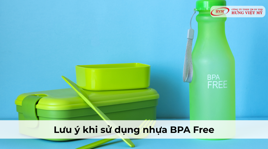Lưu ý khi sử dụng BPA Free
