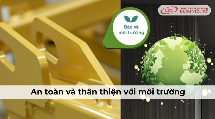 Sơn tĩnh điện an toàn và thân thiện với môi trường