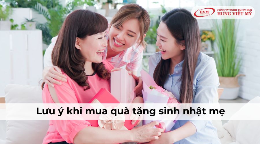 Lưu ý khi mua quà tặng sinh nhật mẹ