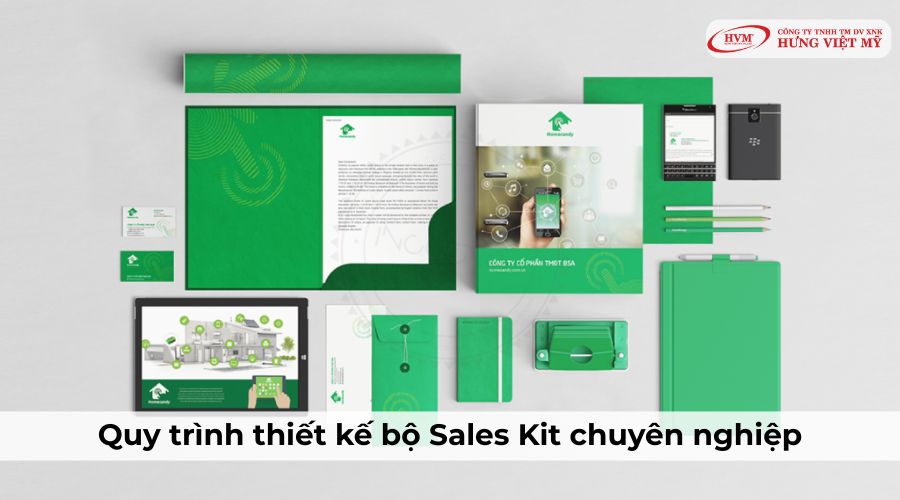 Quy trình thiết kế bộ Sales Kit chuyên nghiệp