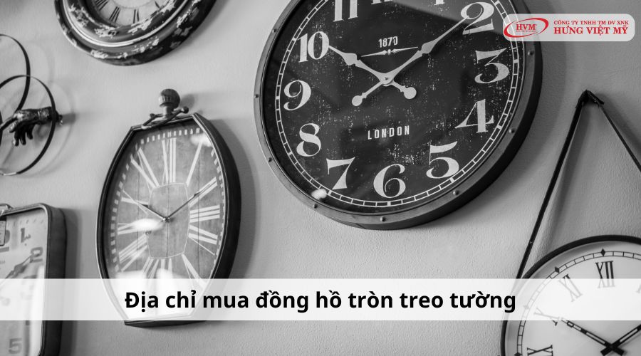 Địa chỉ mua đồng hồ tròn treo tường