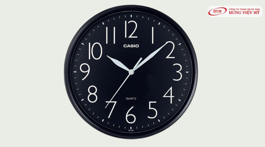 Đồng hồ tròn treo tường Casio