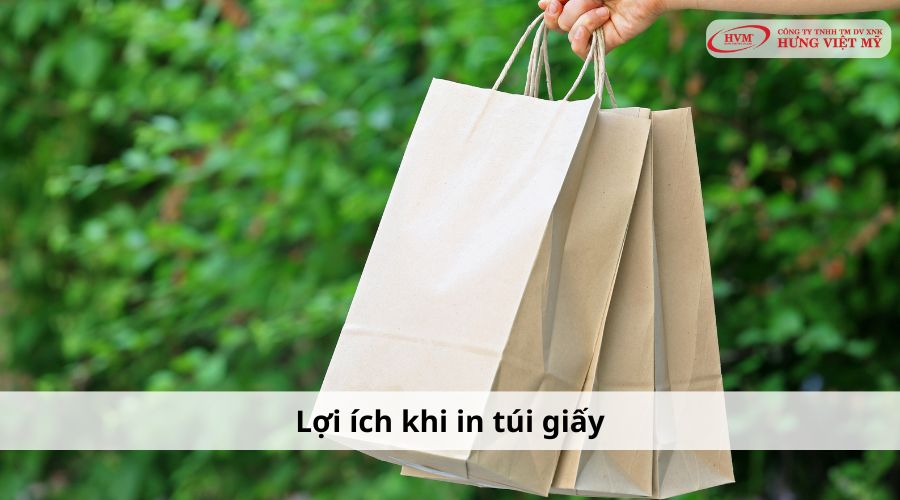Lợi ích khi in túi giấy