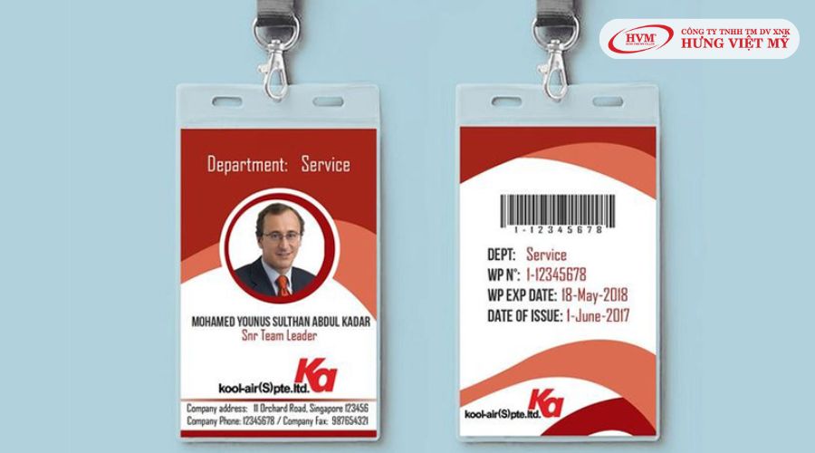 Thẻ ban tổ chức sự kiện