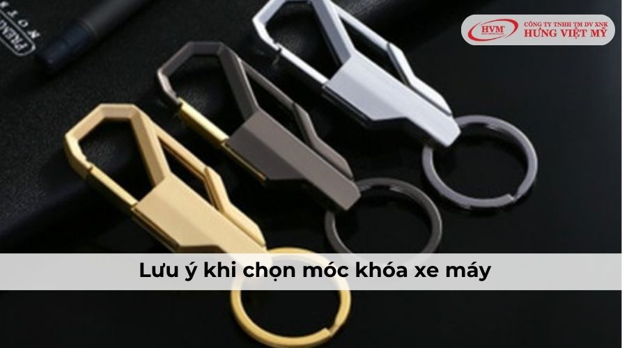 Lưu ý khi chọn móc khóa xe máy