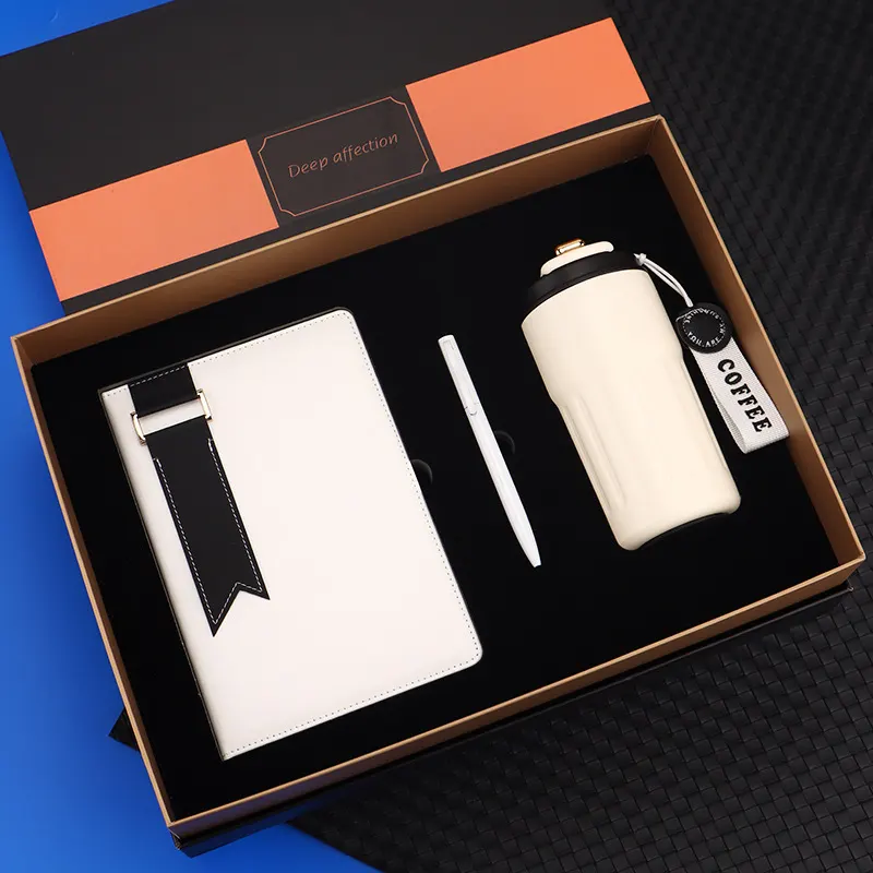 GS 018 - GIFTSET (Bình Giữ Nhiệt + Sổ tay + Bút Ký + Hộp Quà)