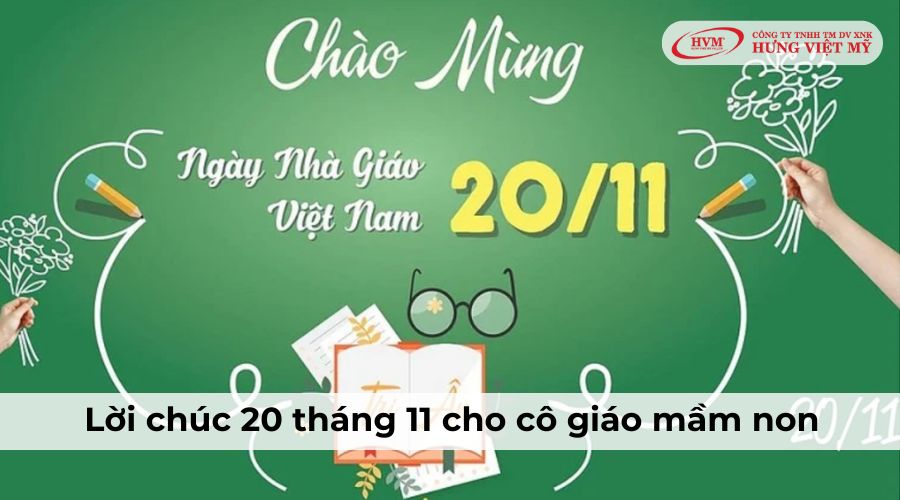 Lời chúc 20 tháng 11 cô giáo mầm non
