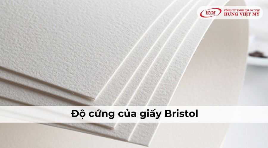 Độ cứng của giấy Bristol