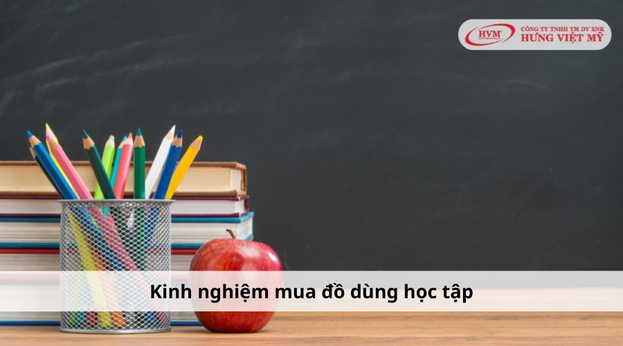 Kinh nghiệm mua đồ dùng học tập