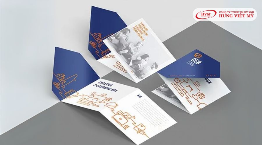 Brochure hình minh họa sáng tạo