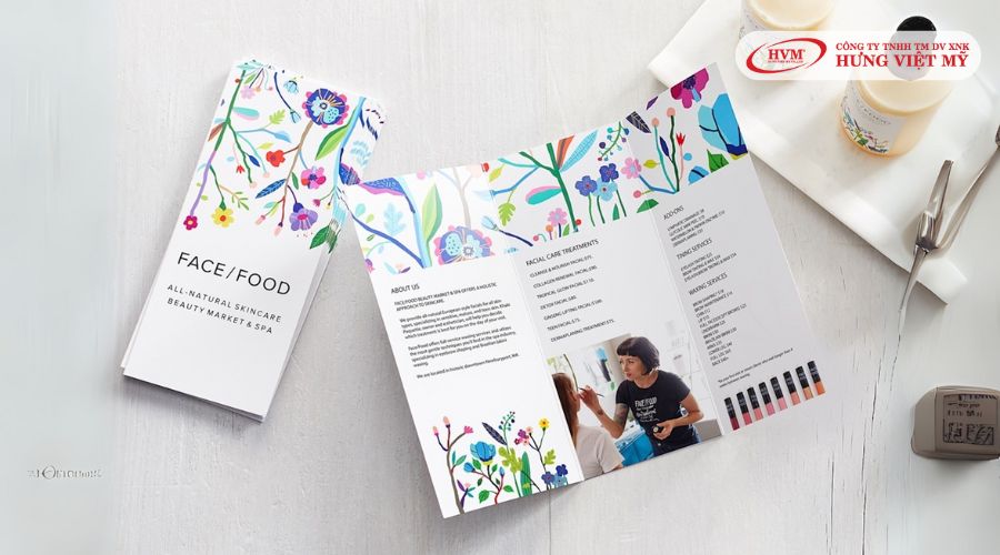 Brochure phong cách Vabrant Color