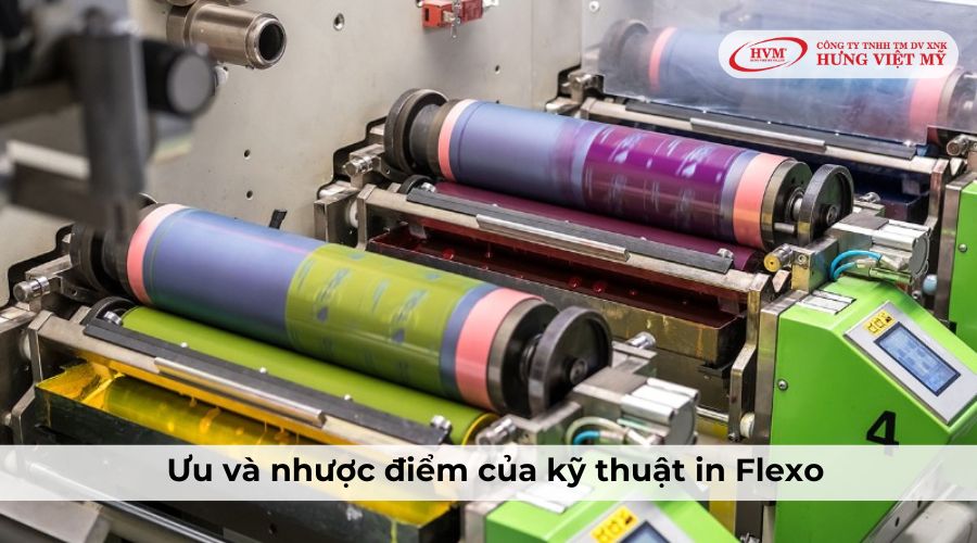 Ưu nhược điểm của in flexo