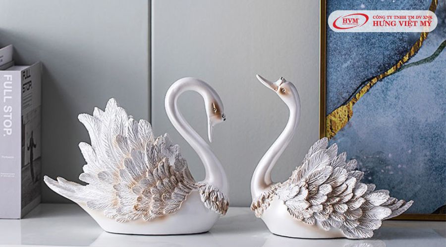 Tượng đôi thiên nga quà tặng kỷ niệm ngày cưới 