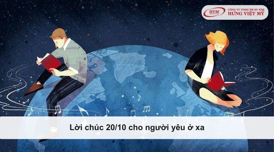 Lời chúc 20/10 cho người yêu ở xa