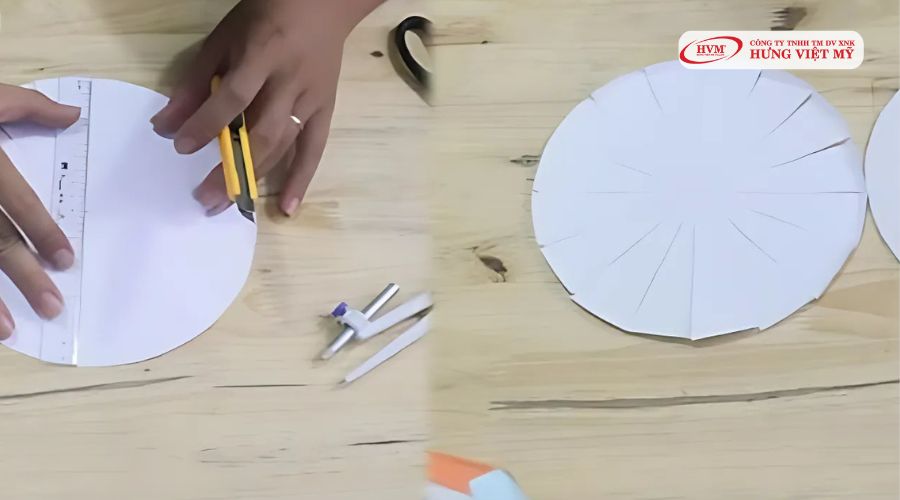 Cách làm lồng đèn kéo quân