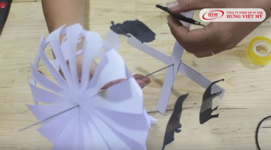 Bước 6 cách làm đèn kéo quân