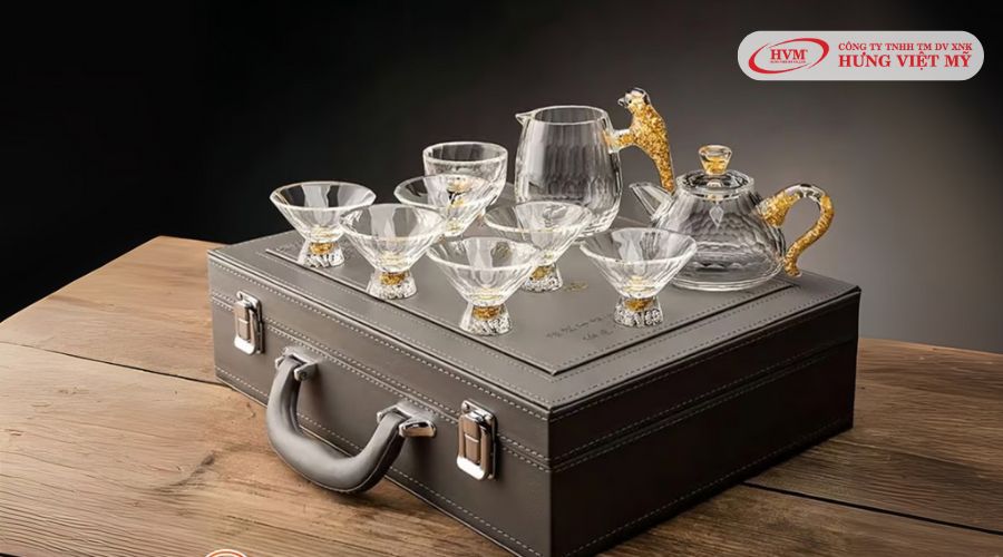 Bộ ấm chén uống trà cao cấp phan lên Tiệp Khắc