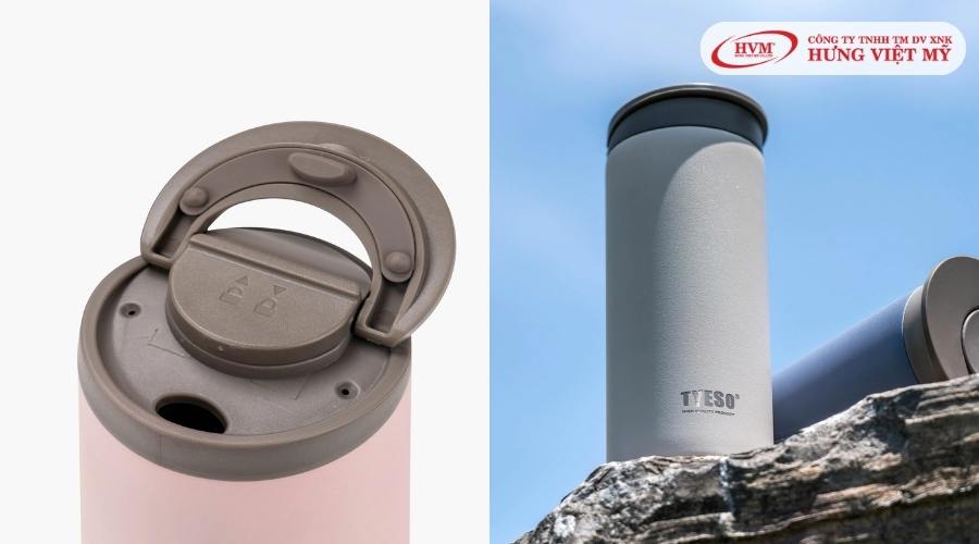 Bình giữ nhiệt Tyeso Stainless Steel with Lockable Lid
