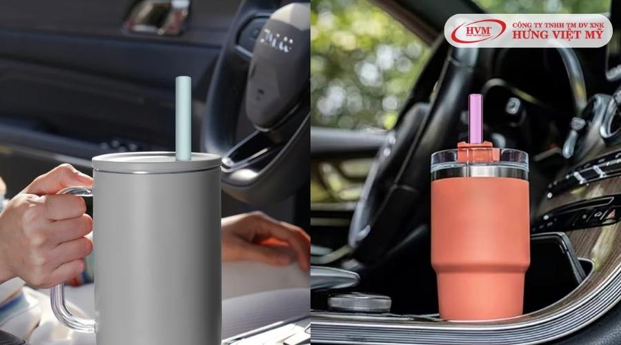 Bình giữ nhiệt Tyeso Vehicle-friendly with Silicone Straw