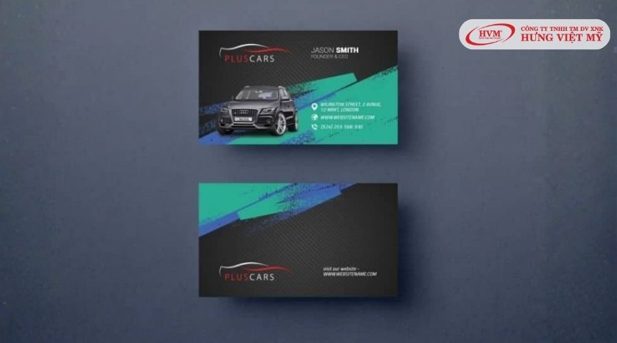 Mẫu card visit taxi chuyên nghiệp