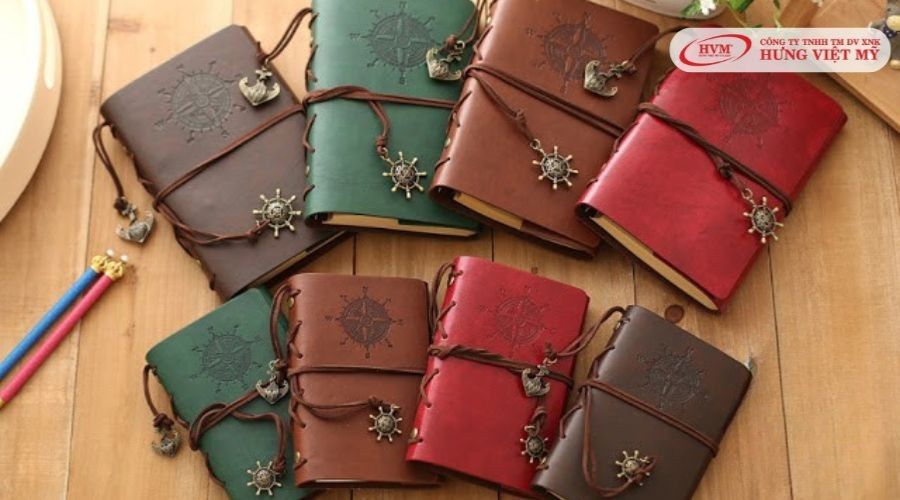 Sổ da cao cấp phong cách Vintage