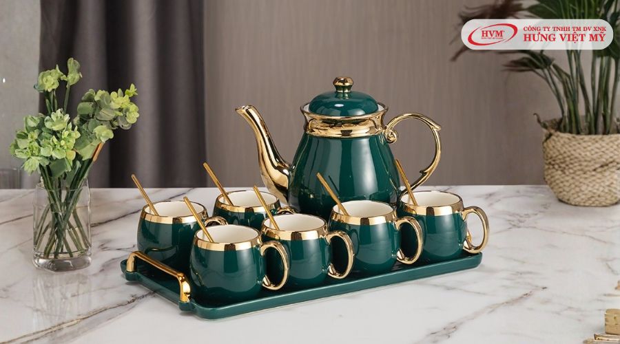 Bộ ấm chén sang trọng