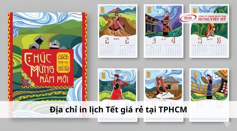 Địa chỉ in lịch Tết giá rẻ tại TPHCM