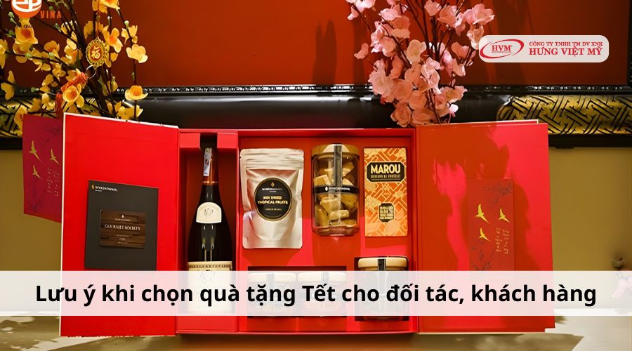 Lưu ý khi chọn quà tặng Tết cho khách hàng và đối tác